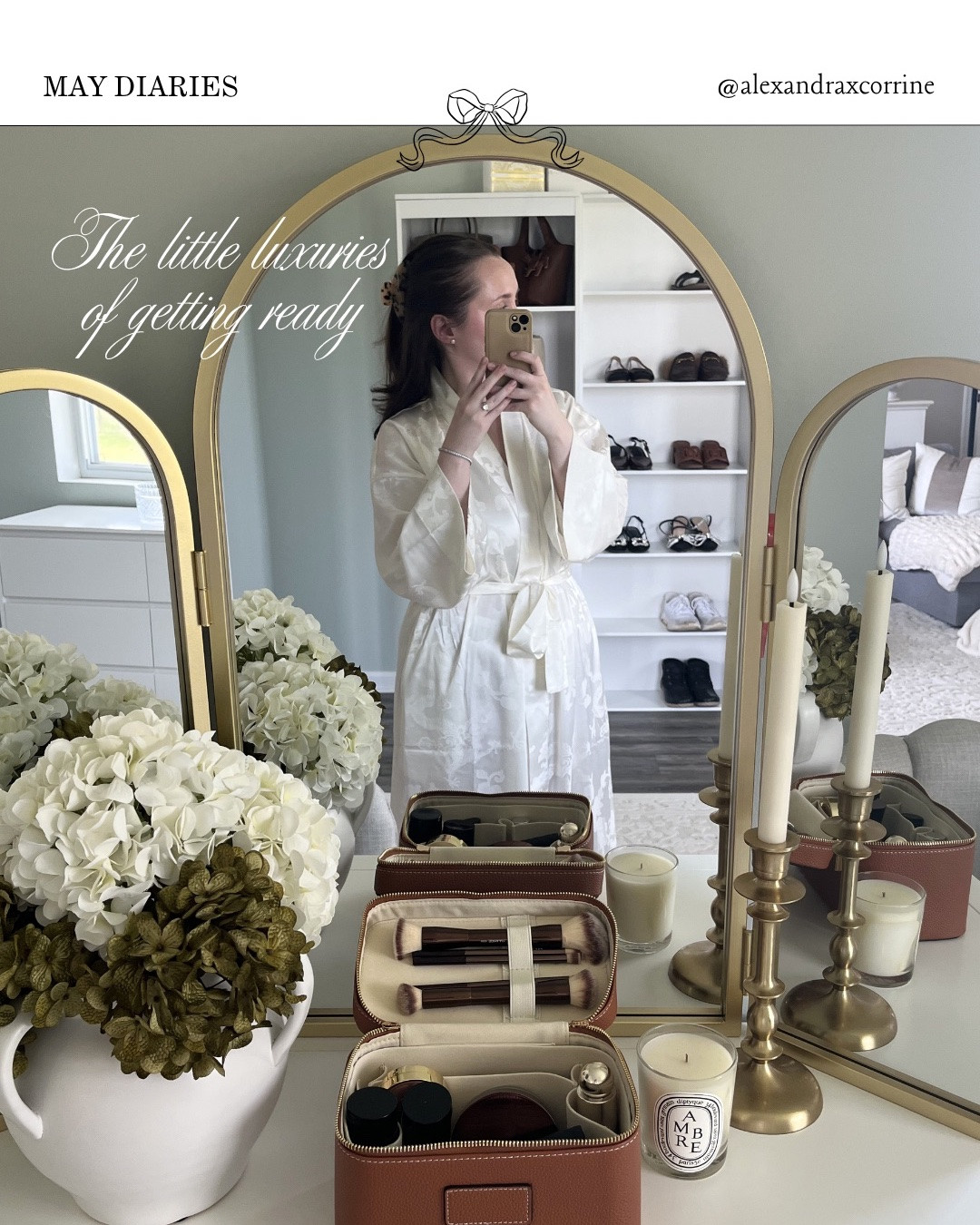 The little luxuries of getting ready 🥂 because life is meant to be romanticized 🤍

#grwmroutine #luxuryaesthetic #chicliving #elegantliving #pinterestinspo 

[ GRWM routine, get ready with me makeup, getting ready over going out, romanticize life, romanticizing little luxuries, self care aesthetic, chic elegant lifestyle, Pinterest aesthetic ]

#LTKgrwm #LTKBeauty