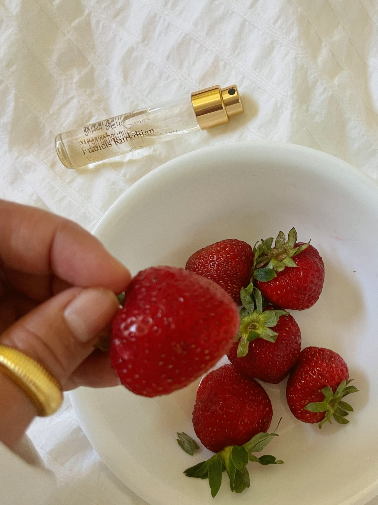 Baccarat Rouge 540 is one of my FAVORITE scents from Maison Francis Kurkdjian. I grabbed a discovery set from Nordstrom and I am absolutely addicted. So perfect for traveling and experimenting with the different scents. 😻

#LTKbeauty #LTKtravel #LTKGiftGuide