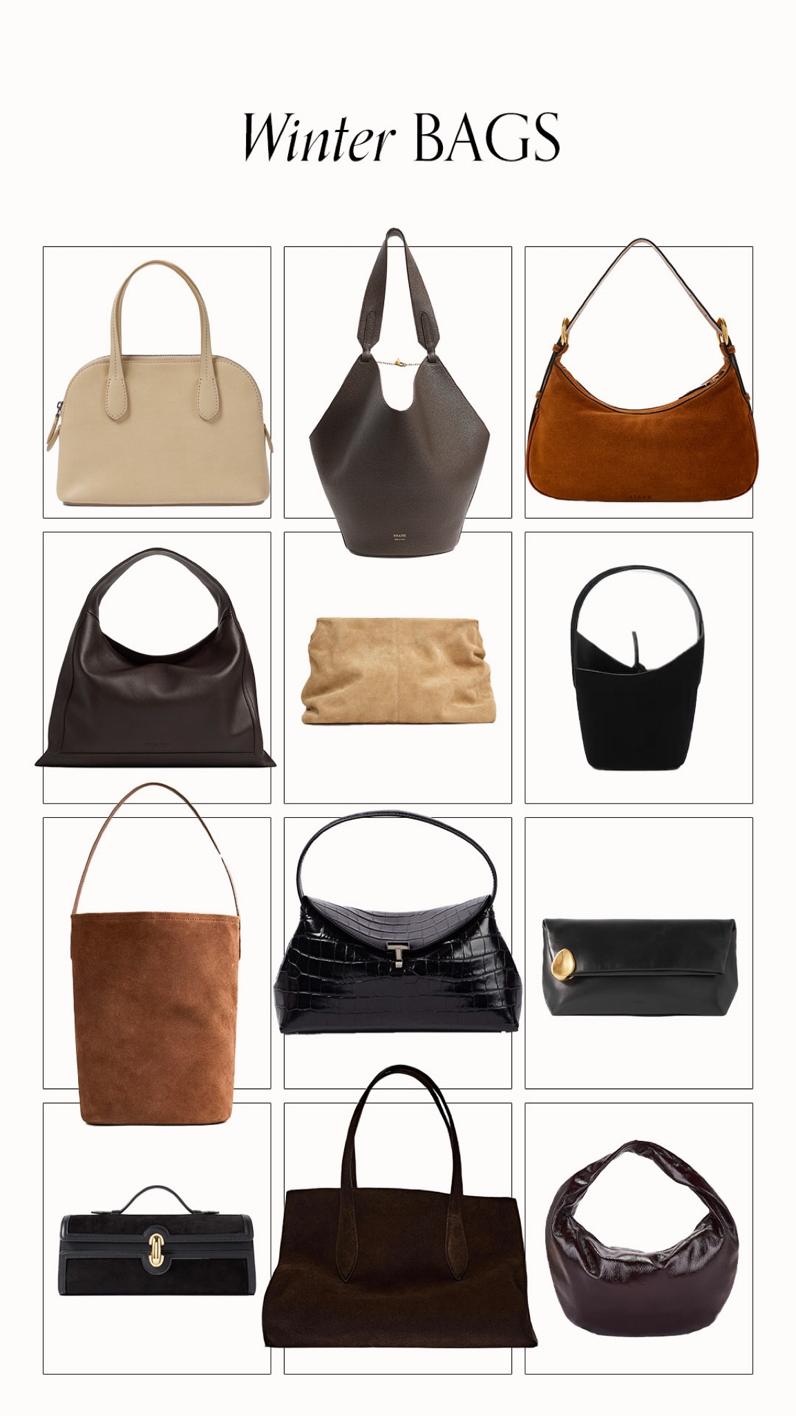 Winter Bags

#LTKItBag #LTKSeasonal