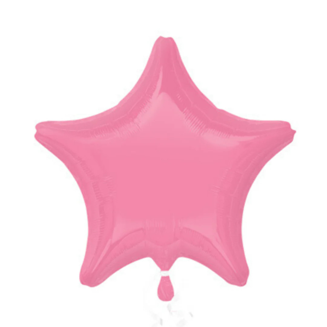 Rose Pink Star Shaped Balloon | Ellie and Piper