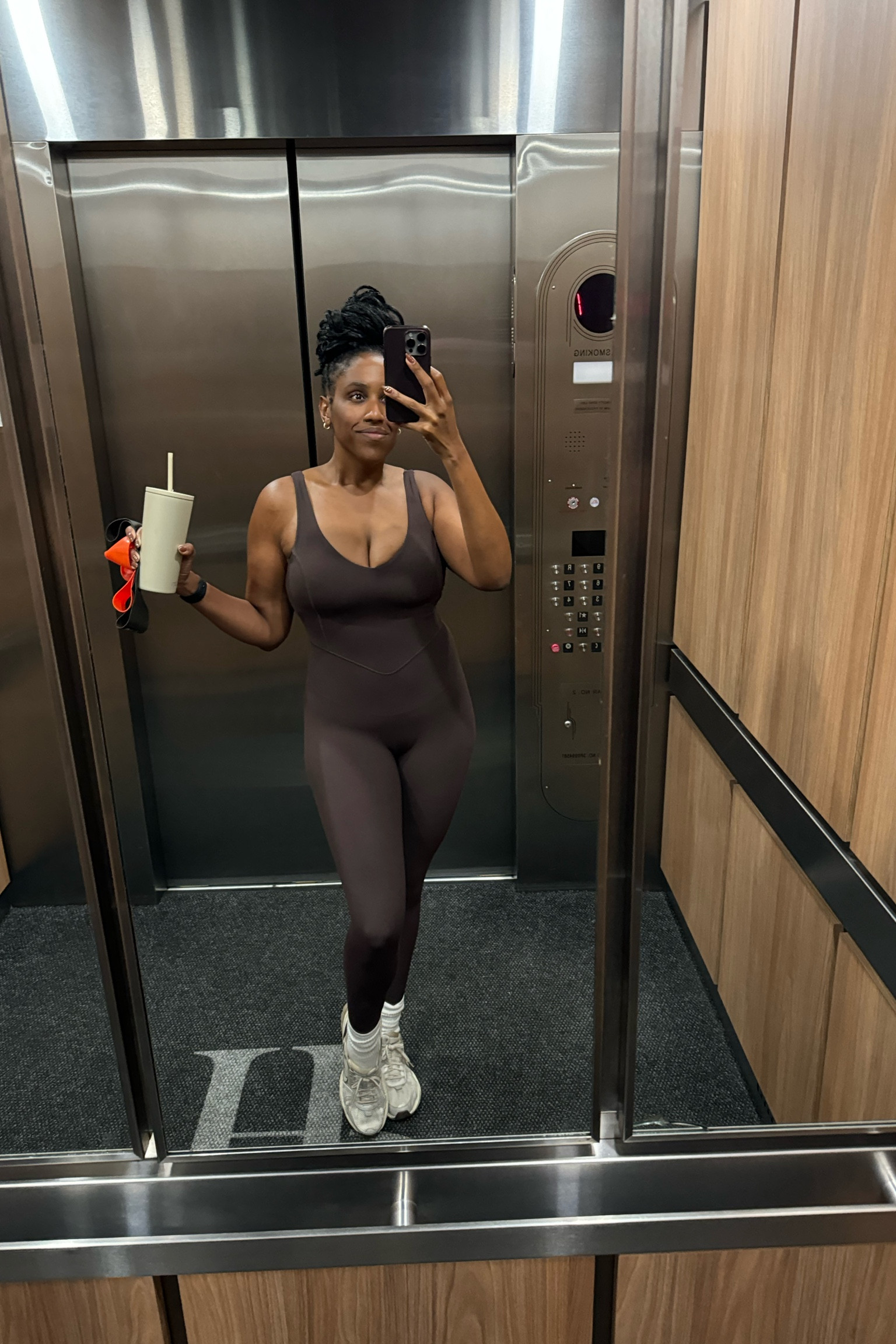 
Elevate your style with this versatile espresso jumpsuit from Shop Vitality—perfect for both intense workouts and relaxing leisure moments. Comfort meets chic!

#LTKActive #LTKTravel #LTKFitness