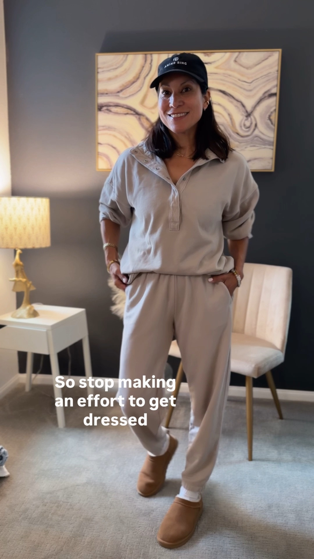 I often wonder why achieving “effortless style” takes so much effort.  We’ve been doing it wrong all along! 

Grab clothes off the floor and toss them on. Dress & go- now that’s “effortless” 


@Aerie pullover and bottoms 

Vacation outfit 
Athleisure

#LTKActive #LTKootd #LTKSeasonal