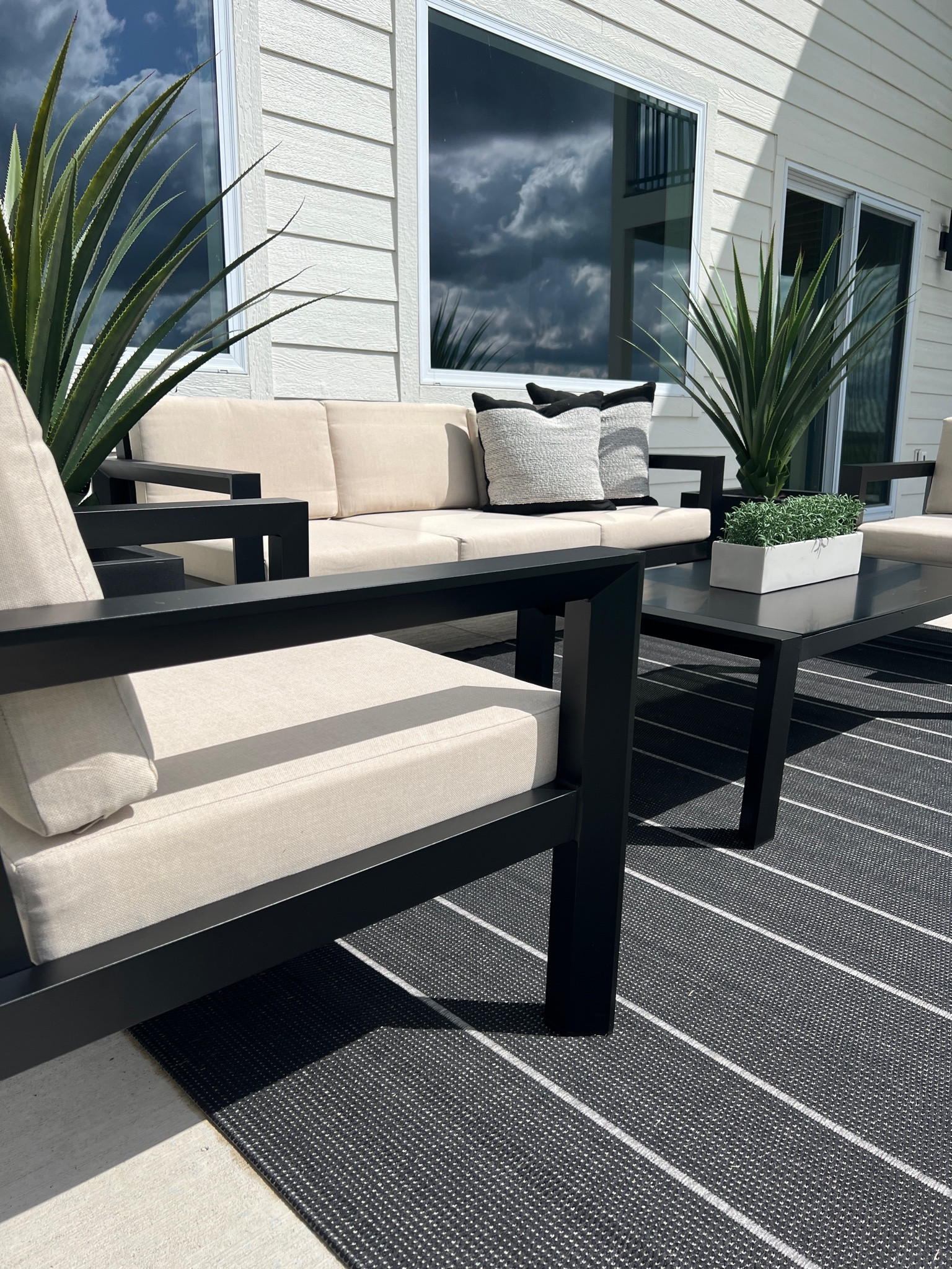 So excited to start enjoying our outdoor patio furniture. I’m obsessed with this sleek and modern white and black patio furniture set.

Outdoor furniture, outdoor pillows, outdoor rug, outdoor, outdoor planters, outdoor patio furniture, outdoor dining, outdoor dining table, outdoor dining set, modern outdoor rug, wayfair patio, affordable outdoor rugs, patio chairs, outdoor chairs, decorative outdoor pillows, outdoor patio, outdoor patio decor, outdoor patio set, outdoor patio rug, outdoor deck, outdoor decor, outdoor furniture, patio furniture set, patio furniture set, patio furniture, outdoor furniture set, Home, home decor, home decor on a budget, home decor outdoor patio, modern home, modern home decor, modern organic, Amazon, wayfair, wayfair sale, target, target home, target finds, affordable home decor, cheap home decor, sales, #LTKunder50

#LTKhome #LTKSeasonal