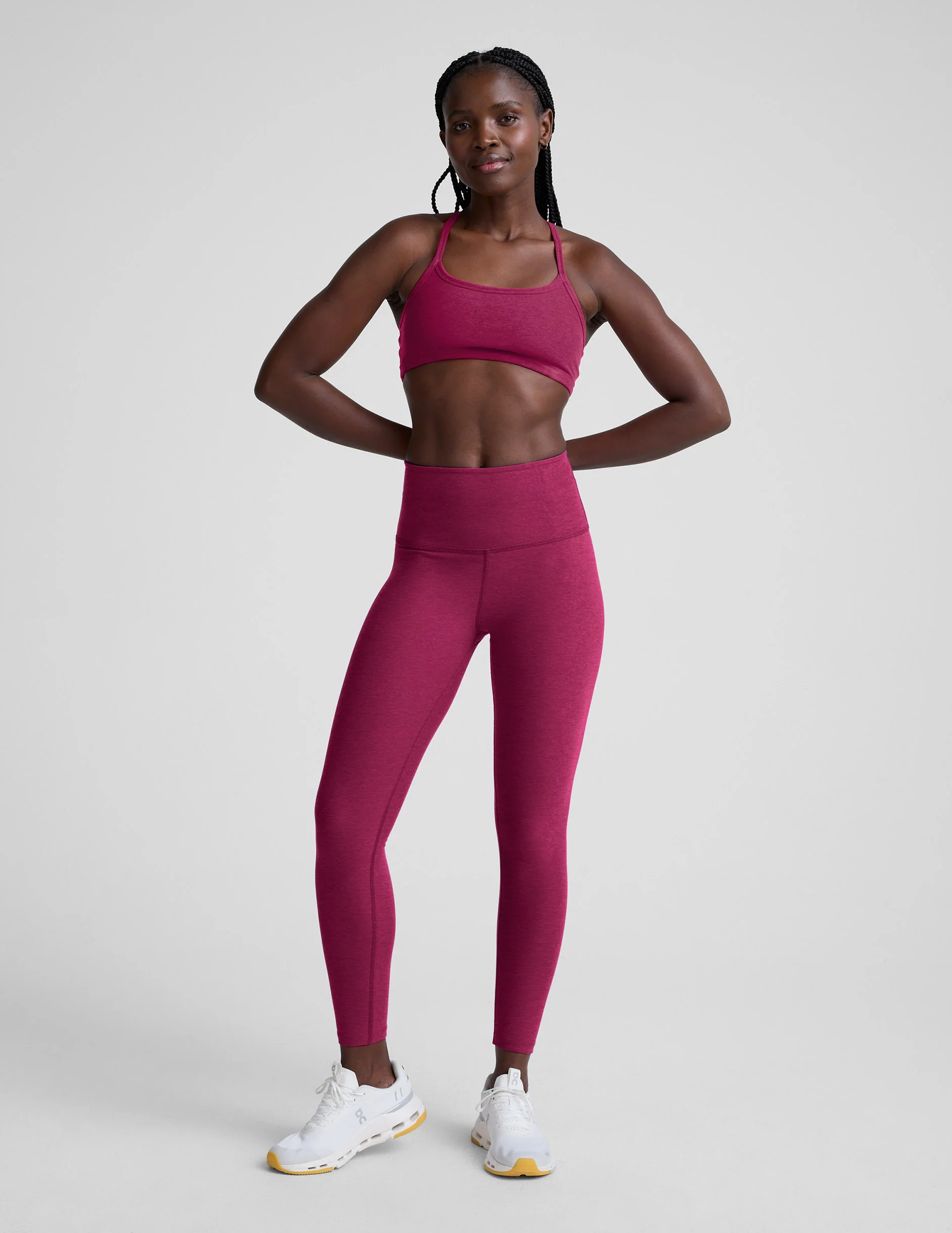 Spacedye Slim Racerback Bra | Beyond Yoga | Beyond Yoga