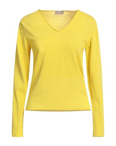 Cruciani Woman Sweater Yellow Size 8 Cotton | YOOX (US)