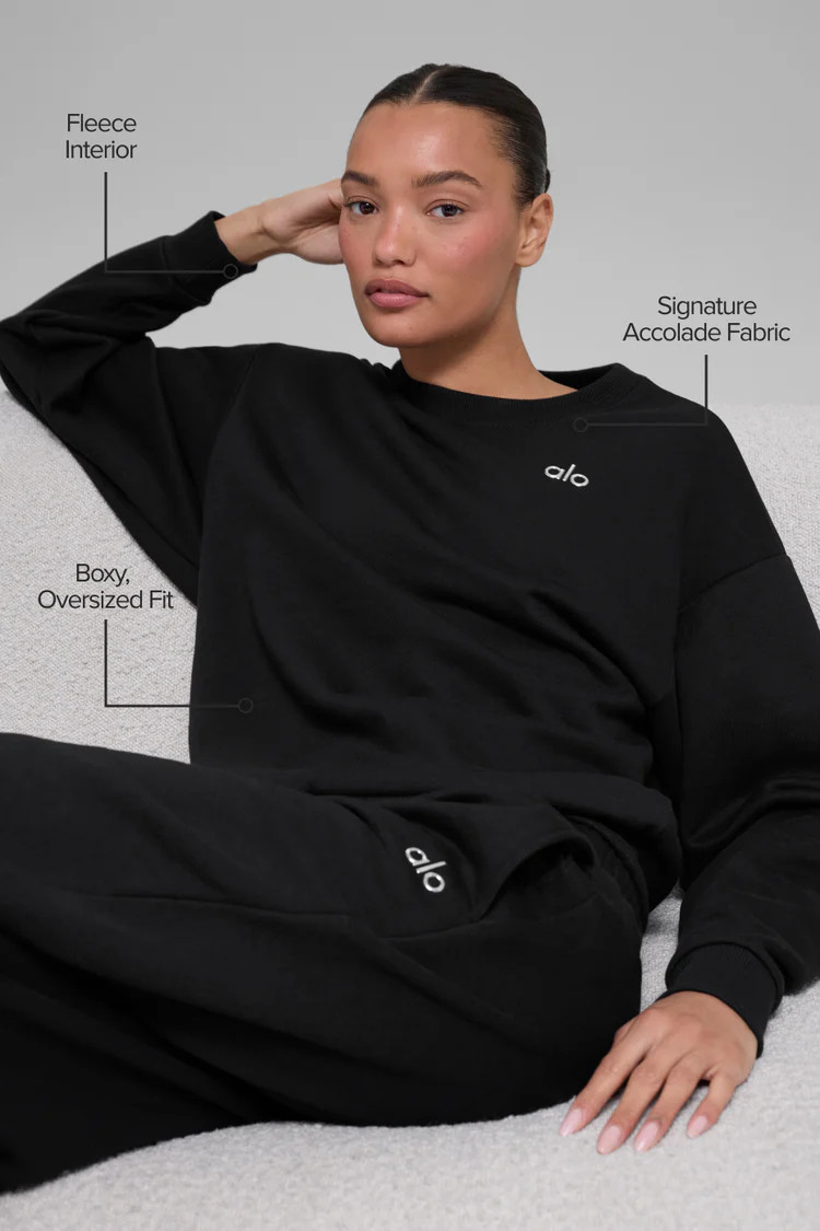 Accolade Crew Neck Pullover | Alo Yoga (US)