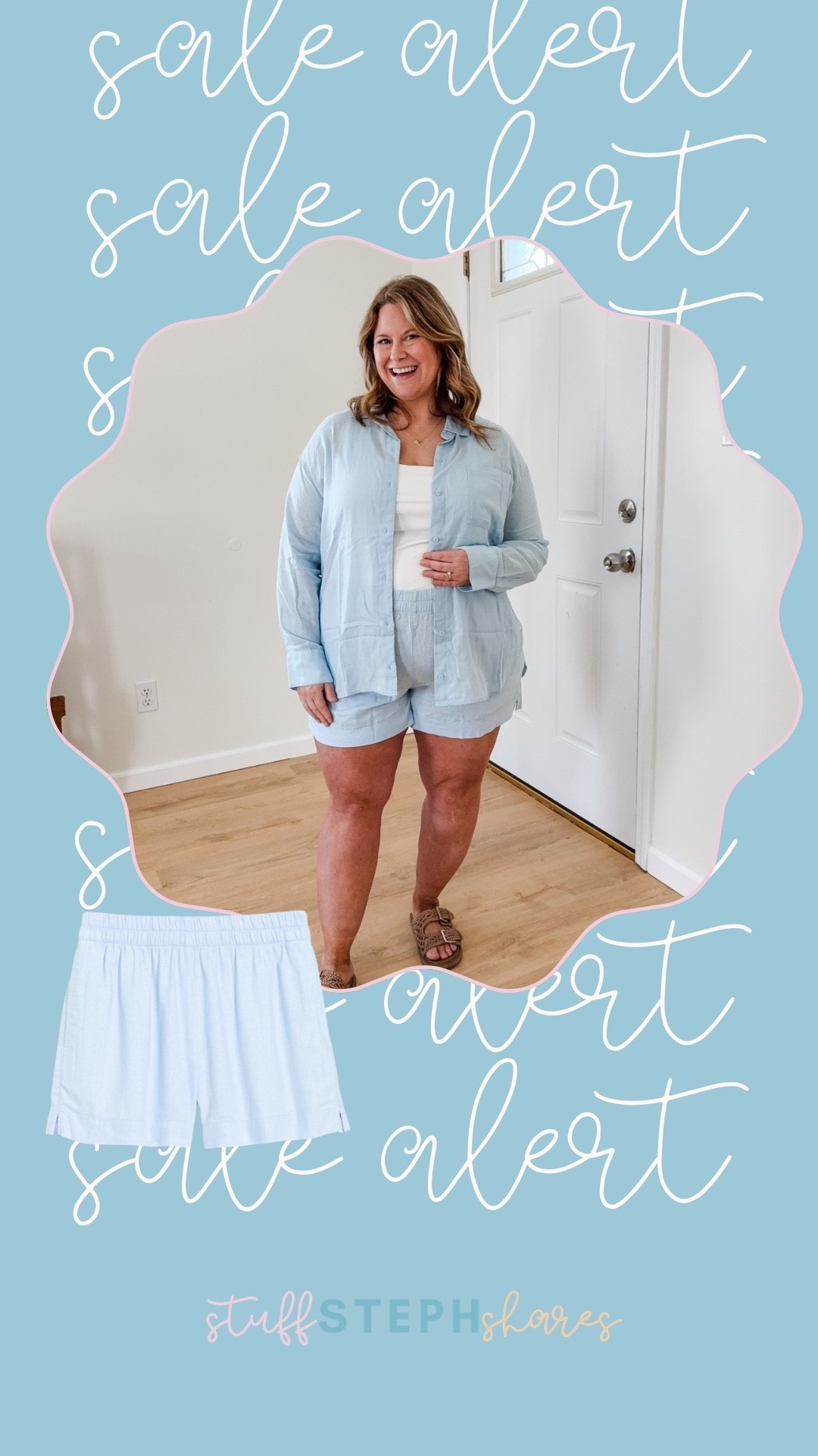 P Old Navy shorts are on sale today!!! Linked my linen ones I’m wearing here and some others I like!

Wearing an XL in the shorts and tank and a large in the button down.  I love the light blue color of this linen set - will be perfect postpartum this summer! 

#LTKBump #LTKSaleAlert #LTKMidsize