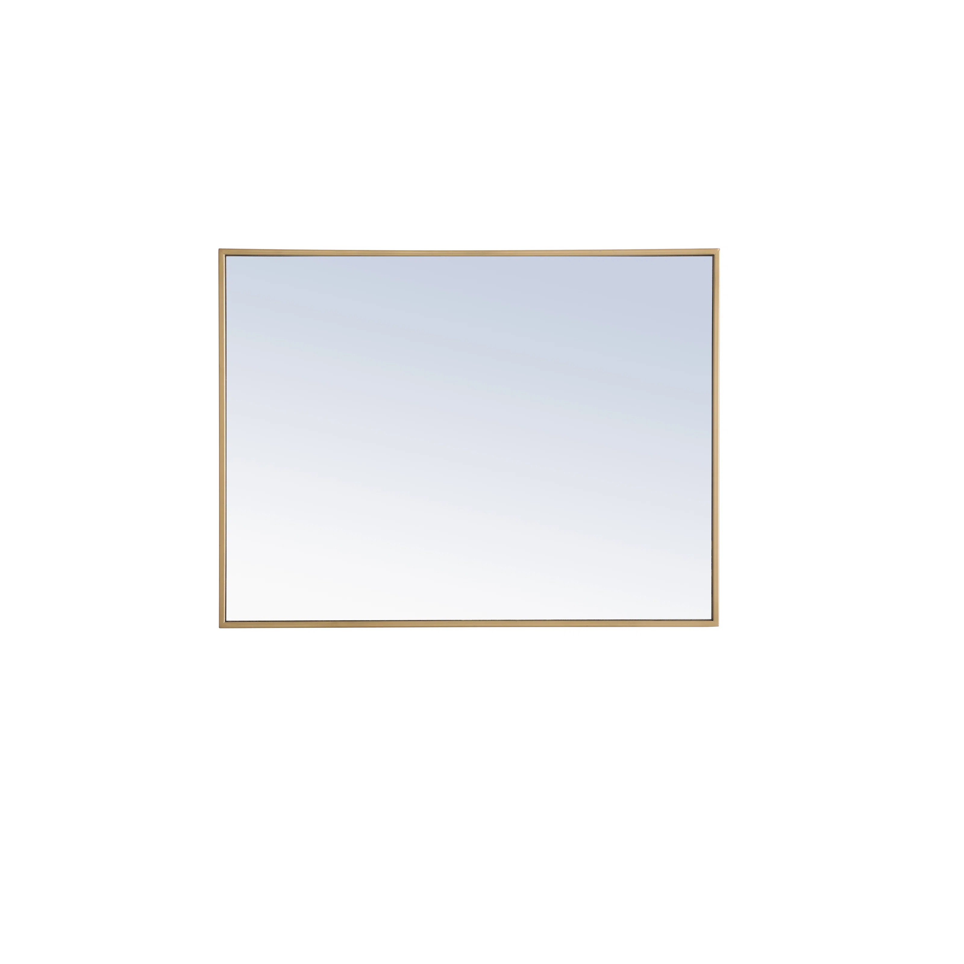 Sabine Metal Rectangle Wall Mirror | Wayfair North America