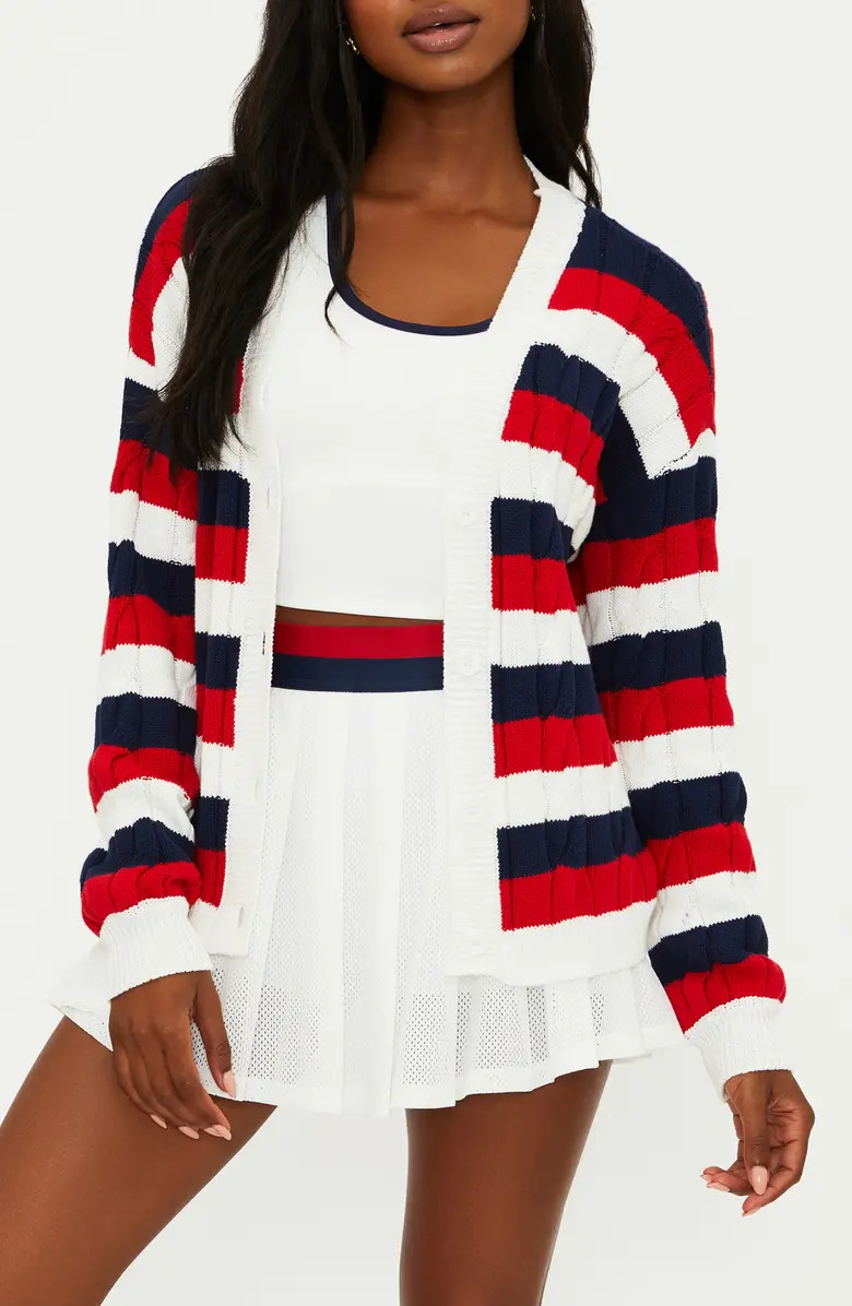 Beach Riot Sherry Stripe Cardigan | Nordstrom | Nordstrom