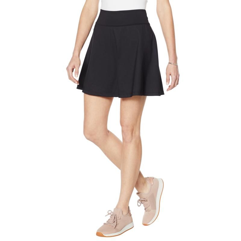 exclusive!

                WVVYPower Pull-On Skater Skirt with Shorts | HSN