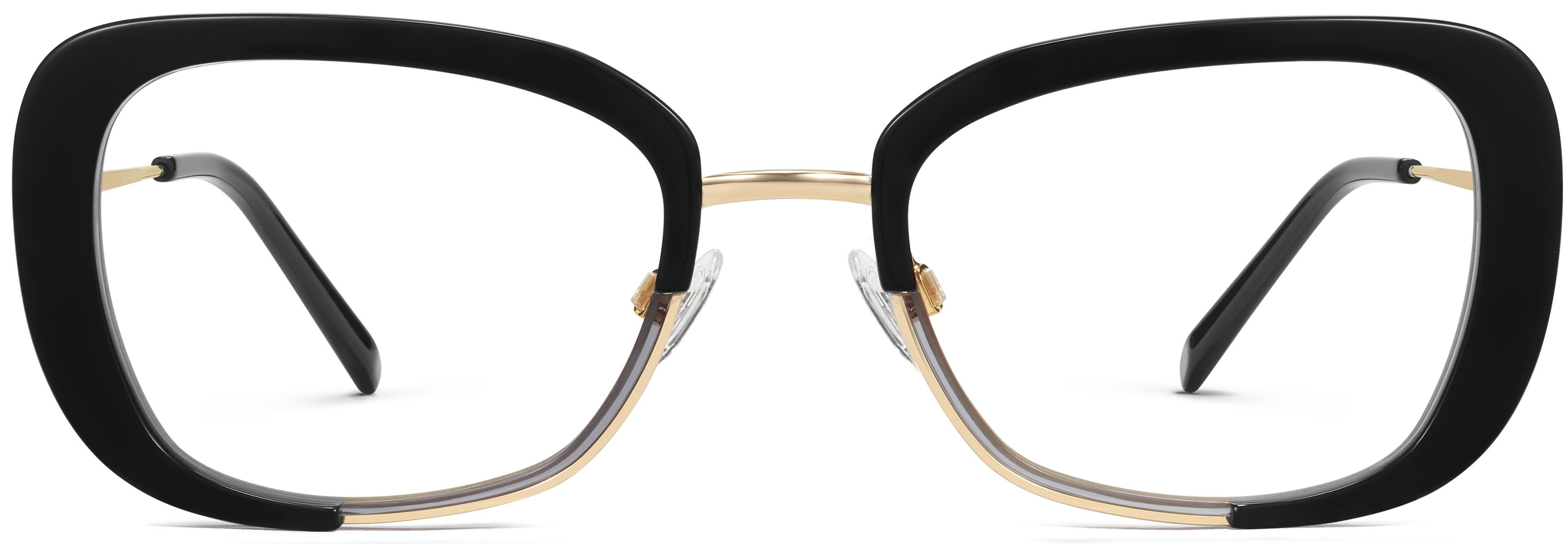 Halima Eyeglasses in Layered Haze with Polished Gold | Warby Parker | Warby Parker (US)