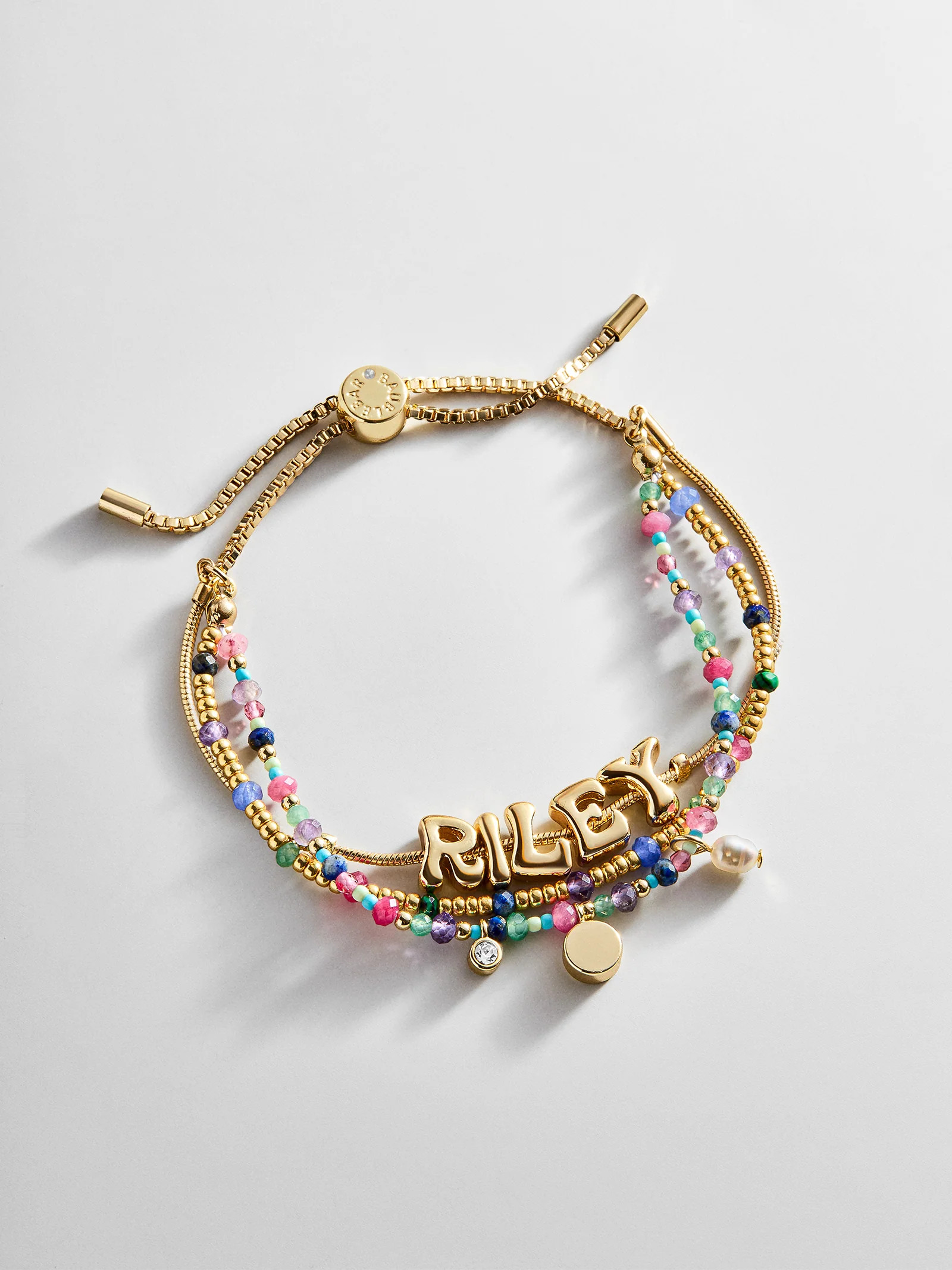 Rowan Semi-Precious Custom Layered Bracelet - Positano | BaubleBar