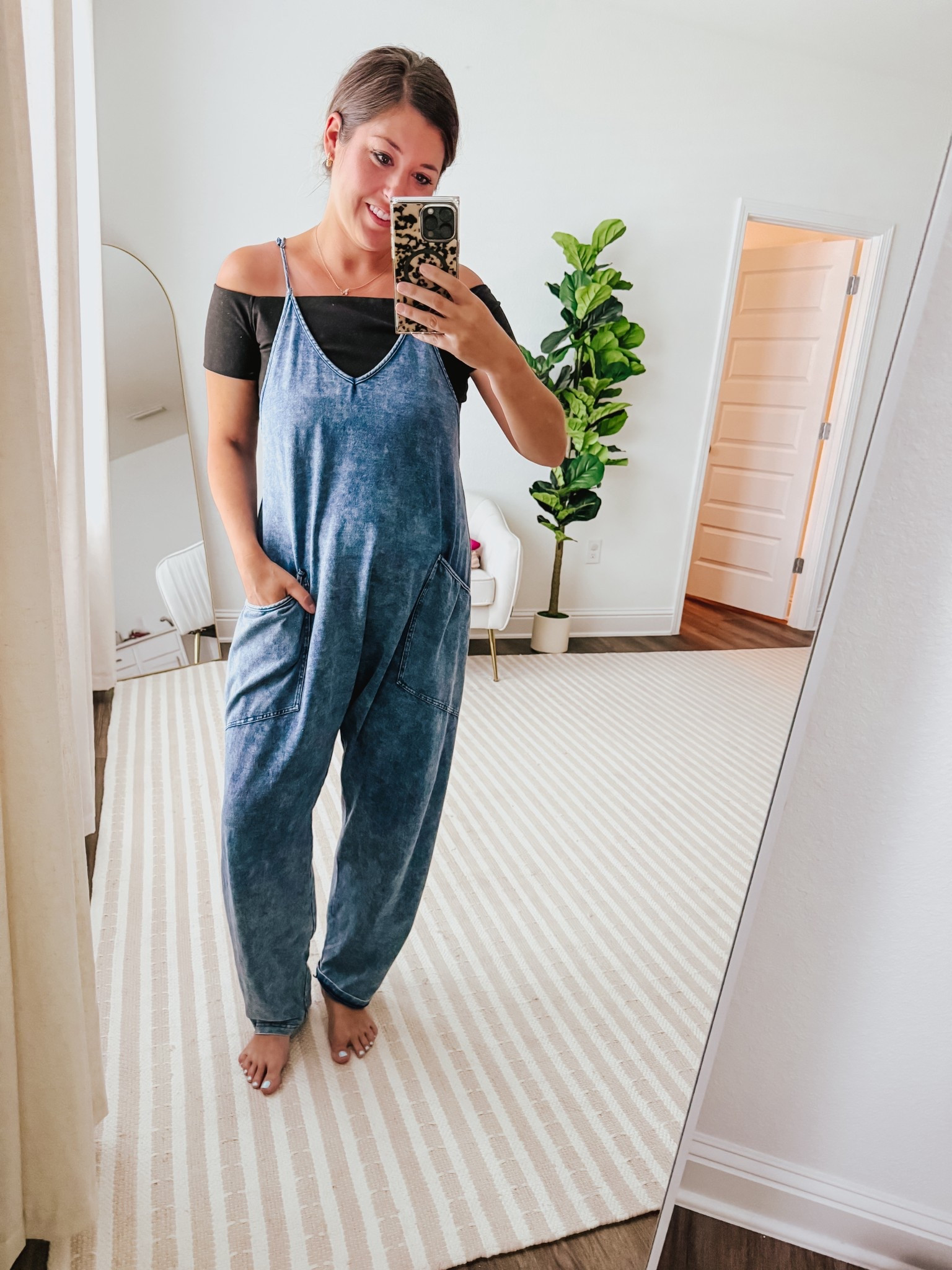 Comfy jumpsuit, mom outfit 

Wearing medium

#LTKootd