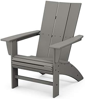 POLYWOOD Modern Curveback Adirondack Chair | Amazon (US)