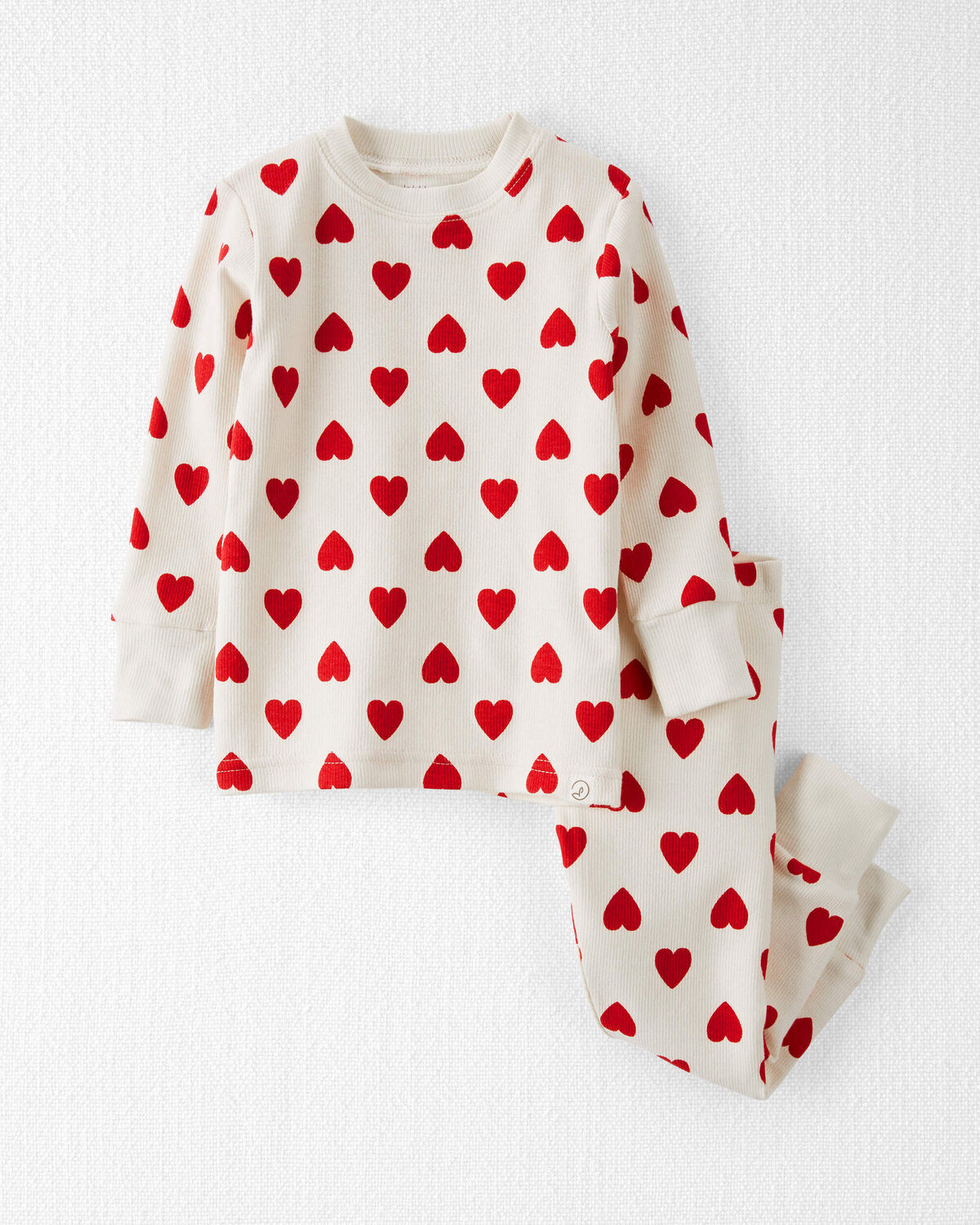 Baby Organic Cotton Pajamas in Forever Hearts Print | Carter's Inc