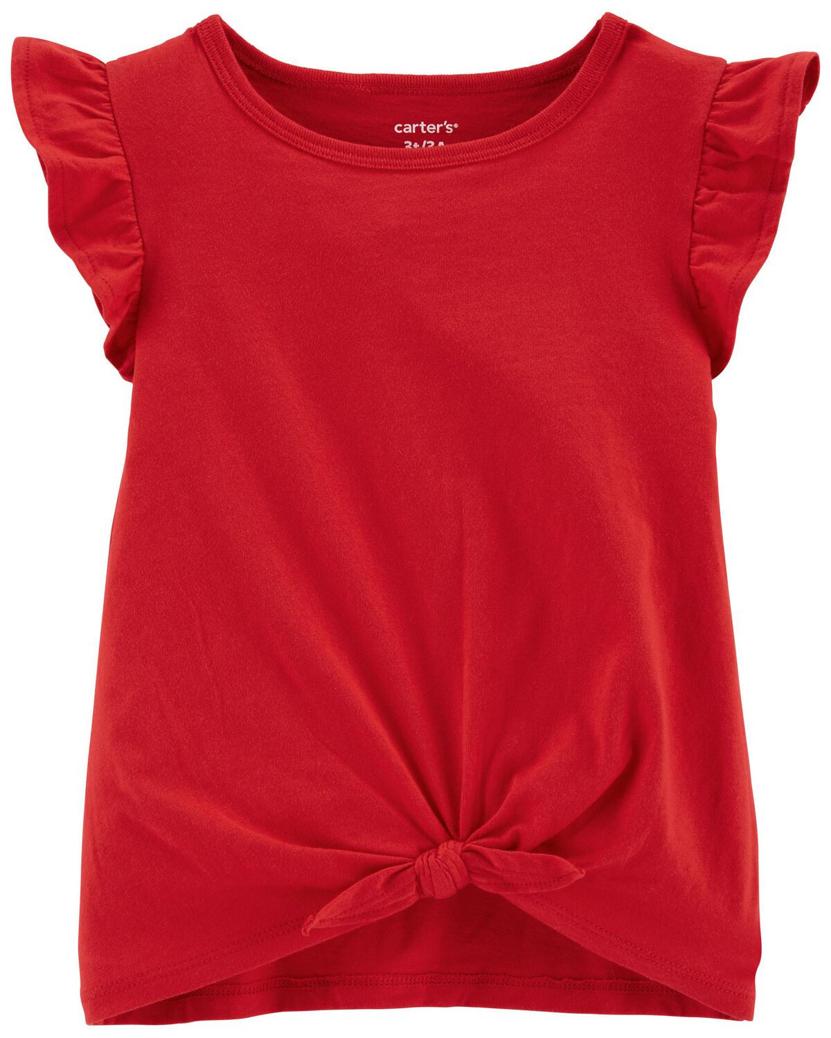 Toddler Tie-Front Jersey Tee | Carter's