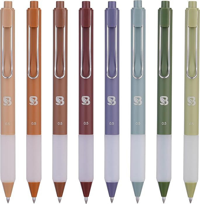 BLIEVE Gel Pens - Earthy, Matte Finish, Smooth Writing, No Bleed - For Journaling, Bible Notes, D... | Amazon (US)