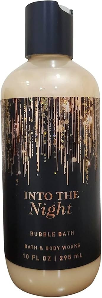 Bath and Body Works Bubble Bath with Shea and Cocoa Butter 10 fl oz / 295 mL (Into The Night) | Amazon (US)