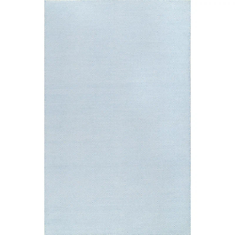 Matthew Hand-Tufted Light Blue Area Rug | Wayfair North America