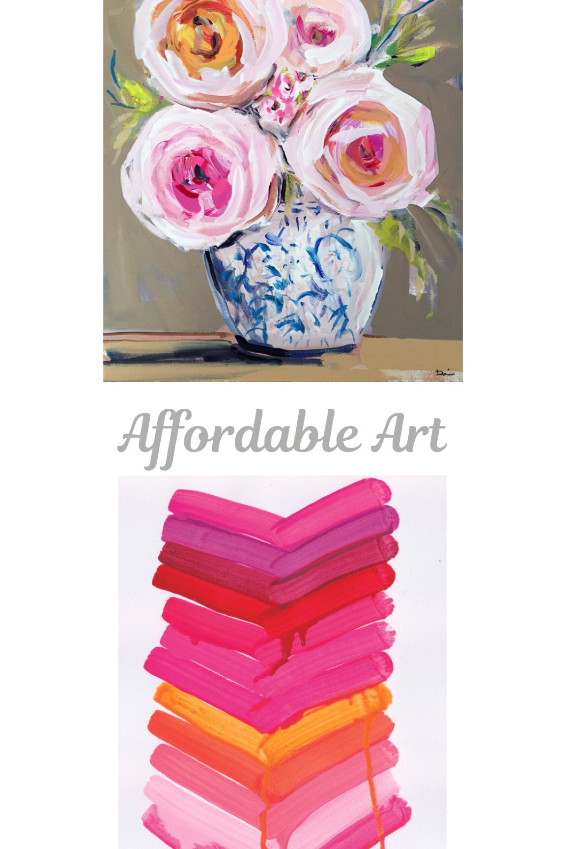 💓Think pink! Loving these affordable art options!!!

#LTKhome #LTKunder50 #LTKunder100