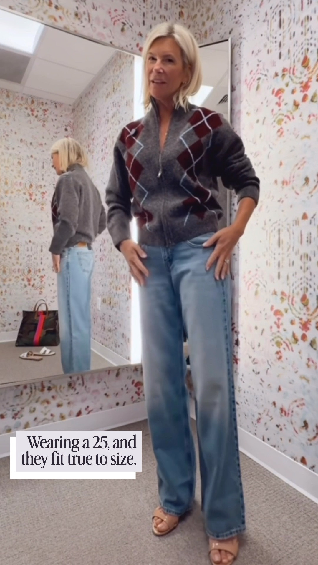 A great pair of light wash jeans is a wardrobe staple you’ll wear on repeat. Easy to dress up or down, they pair effortlessly with everything from sneakers and loafers to blazers and boots. Wearing a 25, and they fit true to size.

👩‍💻 LTK PRO TIPS
❤️ Heart = Support my posts ;-)
🔖 Save = Get sale &restock alerts for the things you love!
📋 Lists = Keep favorites organized (List ideas: Christmas, Birthdays, and Vacations!)
📲 Share = Send lists and products to a friend (or your daughters like me).
💬 Comment = Ask me anything, and I’ll answer. ;-)

#LTKootd #LTKOver40 #LTKSaleAlert