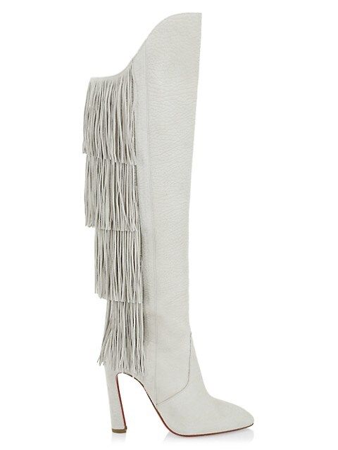 Lionne Tall Fringe Leather Boots | Saks Fifth Avenue