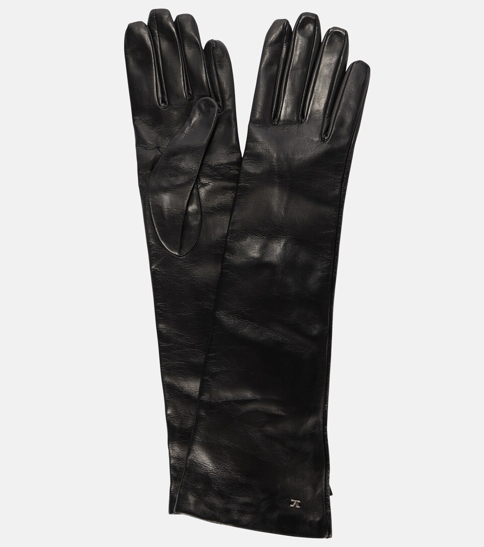 Afide leather gloves | Mytheresa (UK)