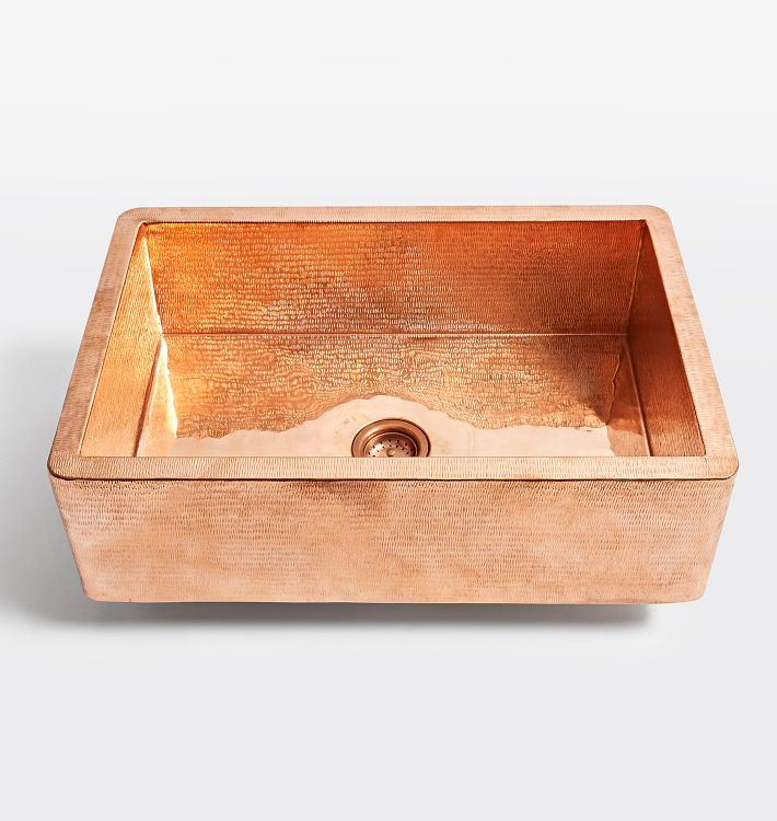 Kahlo Rose Gold Single Kitchen Sink & Drain | Rejuvenation