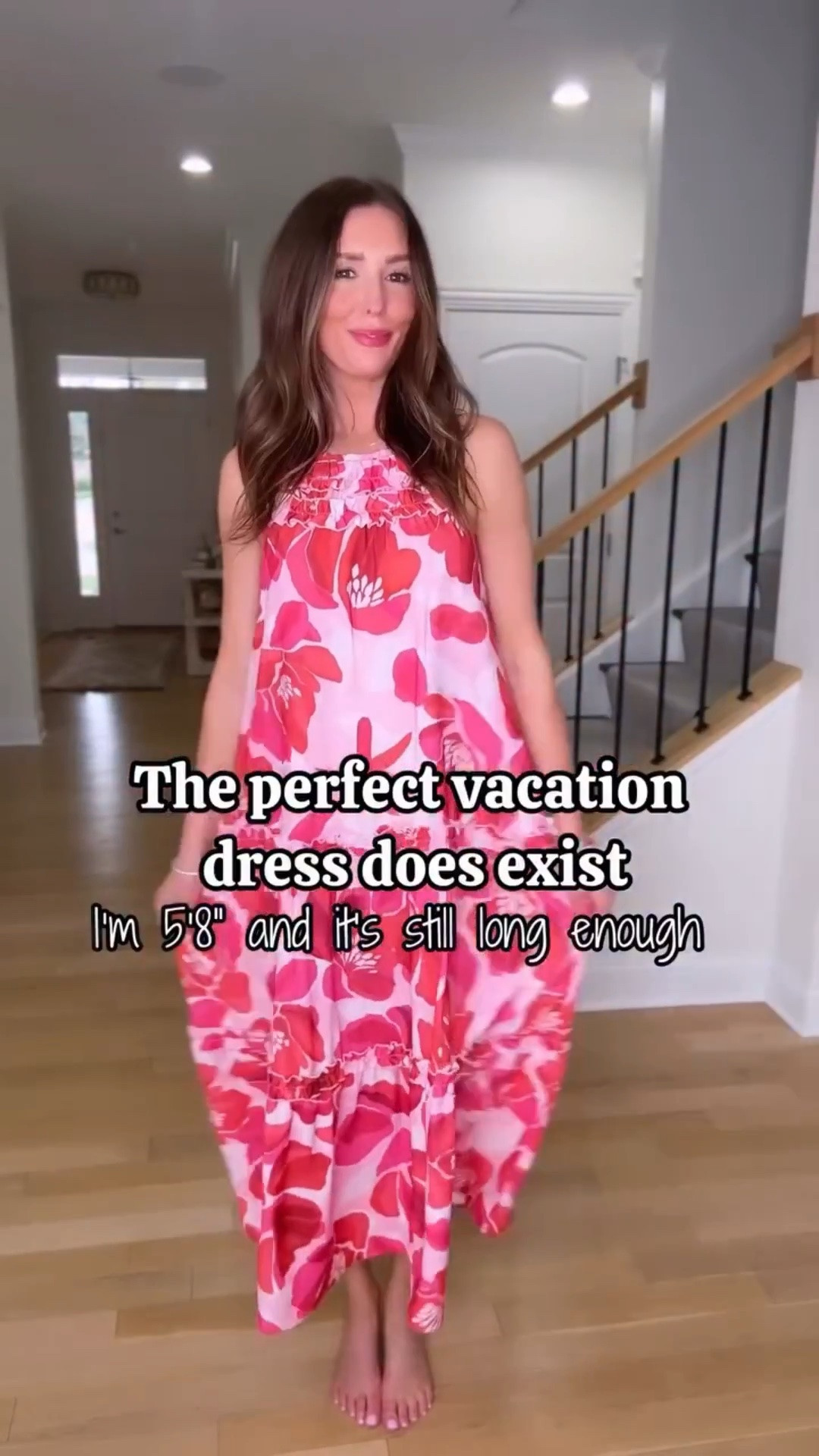 The perfect vacation dress does exist! I’m 5’8” and it’s still long enough for me. And bonus it’s from Amazon!
#vacationoutfit #maxidress #vacationstyle

#LTKootd #LTKgrwm #LTKSeasonal