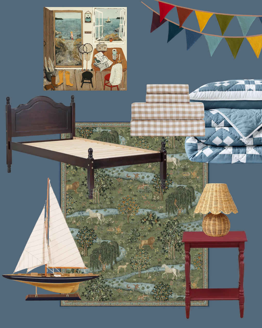 Happy Mood Board Monday! 🎉
This whimsical, adventure-filled boys bedroom is sure to cheer up any little one on cold and dreary January days!  

 

#LTKHome #LTKBaby #LTKKids