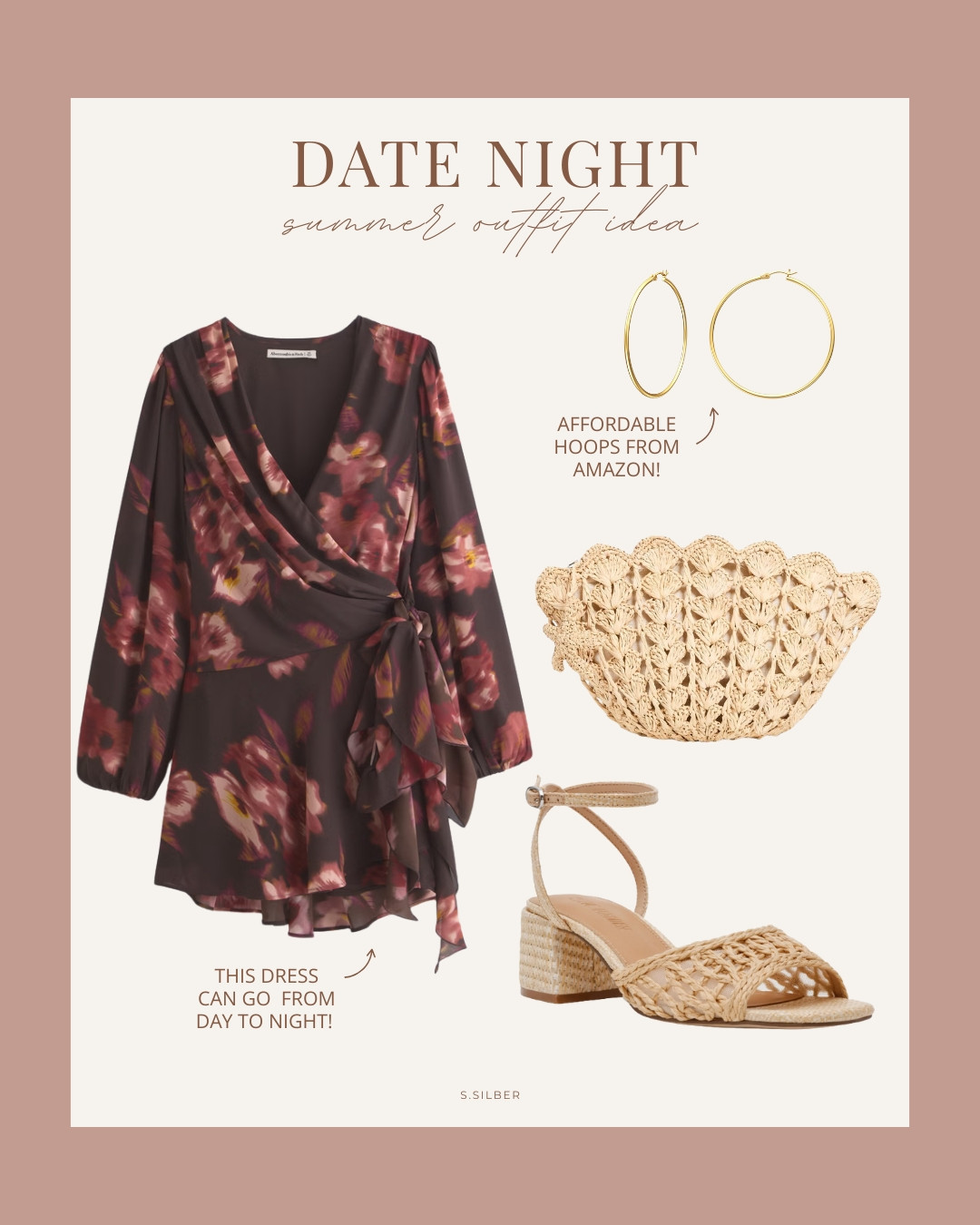 These summer sandals are great for date night or brunch with the girls! Woven details that give that classic summer style! 

summer outfit ideas, dress, clutch, Abercrombie, Amazon, Nordstrom, Stefana Silber 

 #LTKSummerEdit #LTKSeasonal #LTKStyleTip