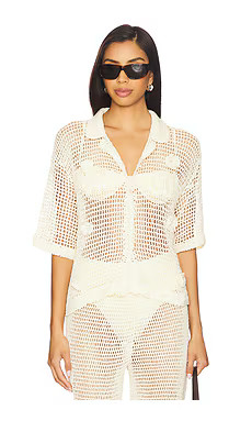 PQ Flower Top in Ivory from Revolve.com | Revolve Clothing (Global)