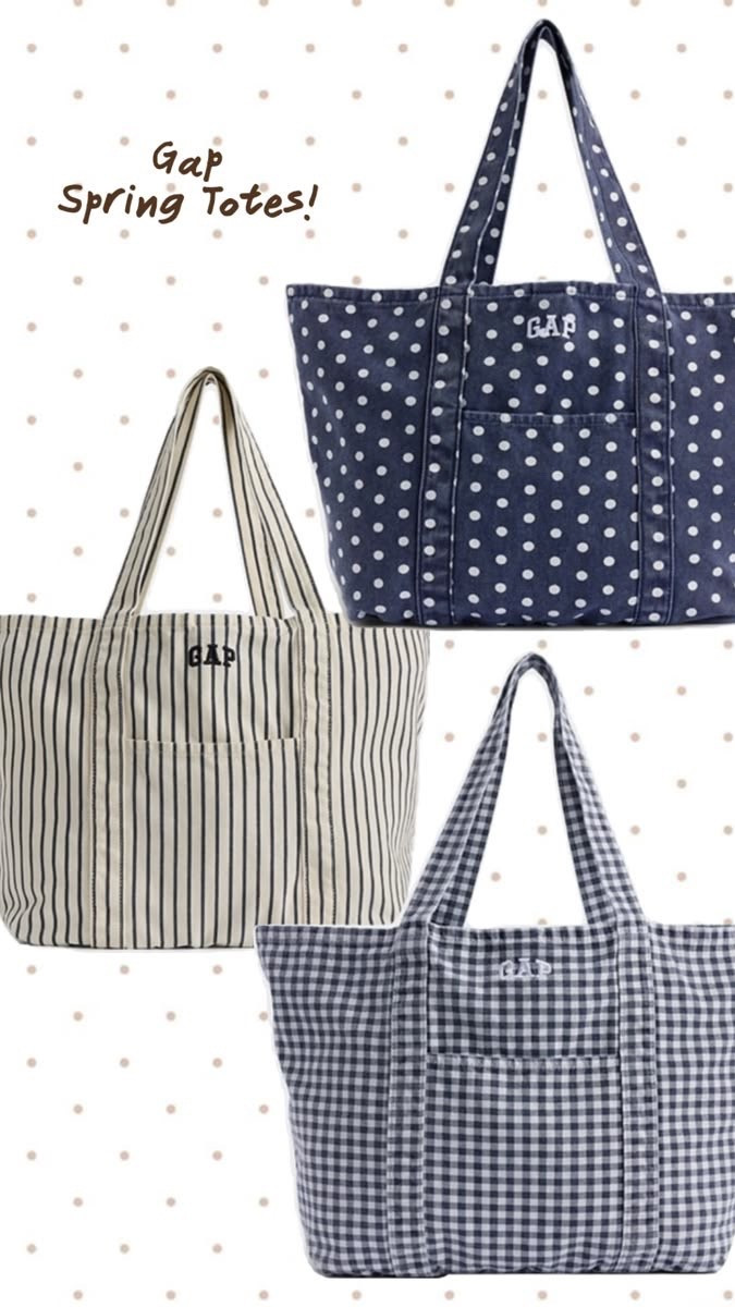 These oversized cotton totes from Gap are everything for spring!! Loving all the fun patterns 🤍🌀

Gap | Spring Gap Haul | Spring Bag | Handbags

#gap #gapfinds #springgaphaul #springbag #handbags #springtote

#LTKSwim #LTKmomlife #LTKSeasonal