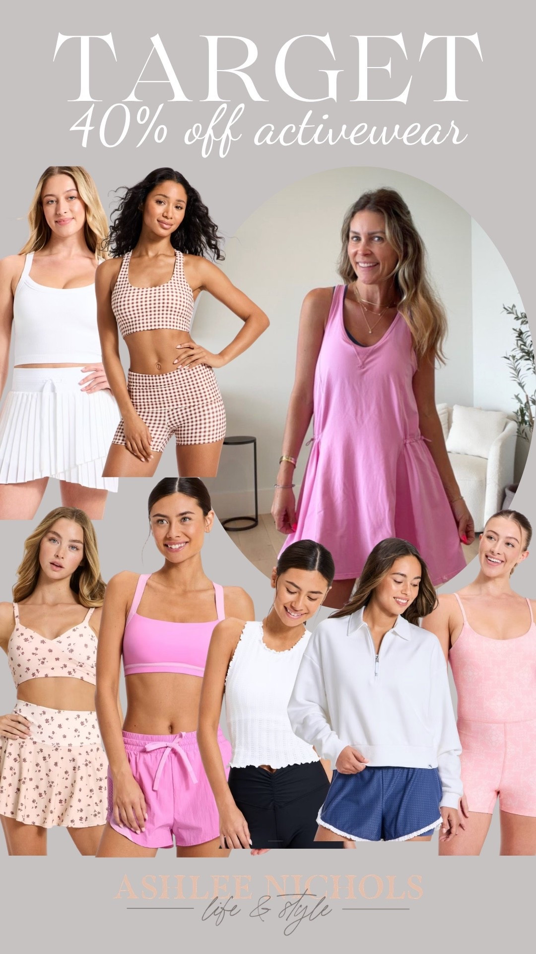 Target 40% off activewear