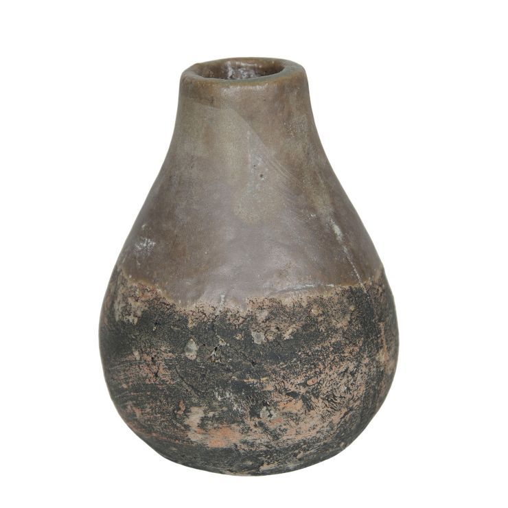 Gray Terracotta Bud Vase - Foreside Home & Garden | Target