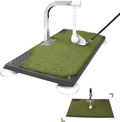 Golf Swing Trainer - Golf Training Equipment with 5 Height Adjustments - Iron and Club Practice S... | Amazon (US)
