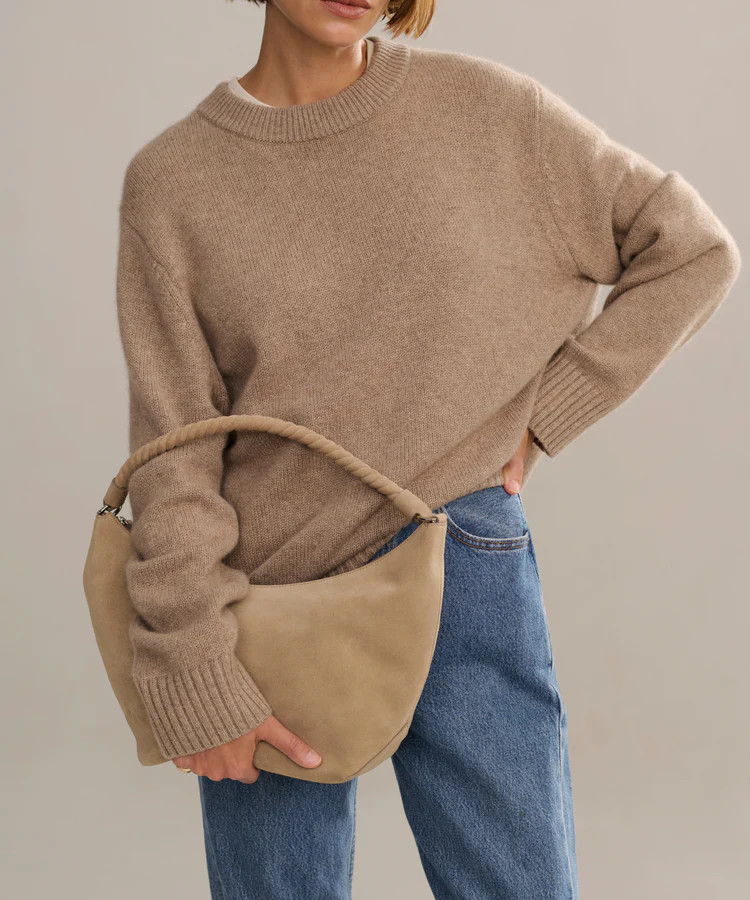 Cashmere Oversized Crewneck | Jenni Kayne