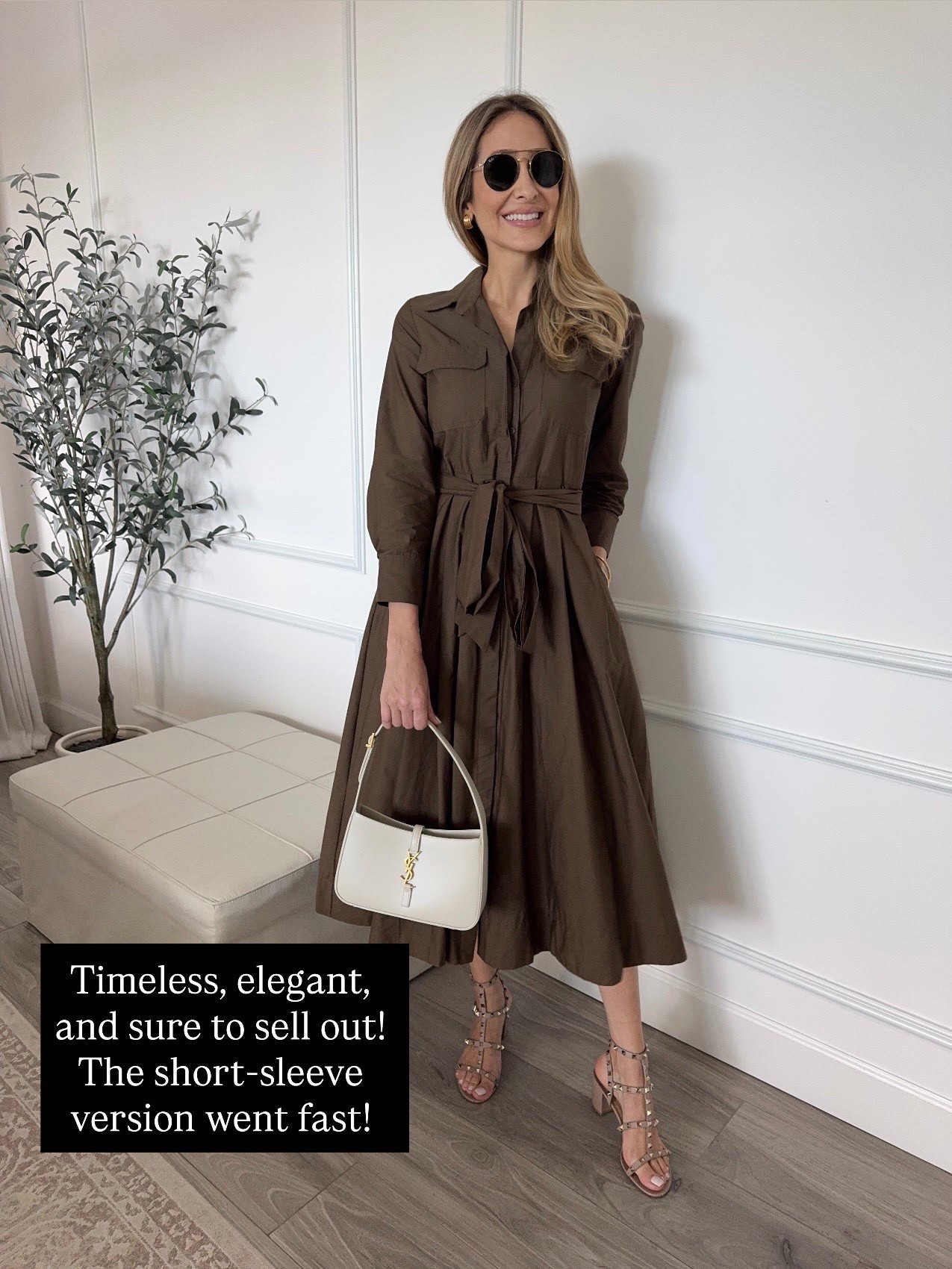 Timeless, elegant, and sure to sell out! The short-sleeve version went fast! Fits true to size and I am wearing size small 
Lip liner shade 21 throwing beige and lip oil shade azalea 



#LTKStyleTip #LTKSeasonal #LTKU