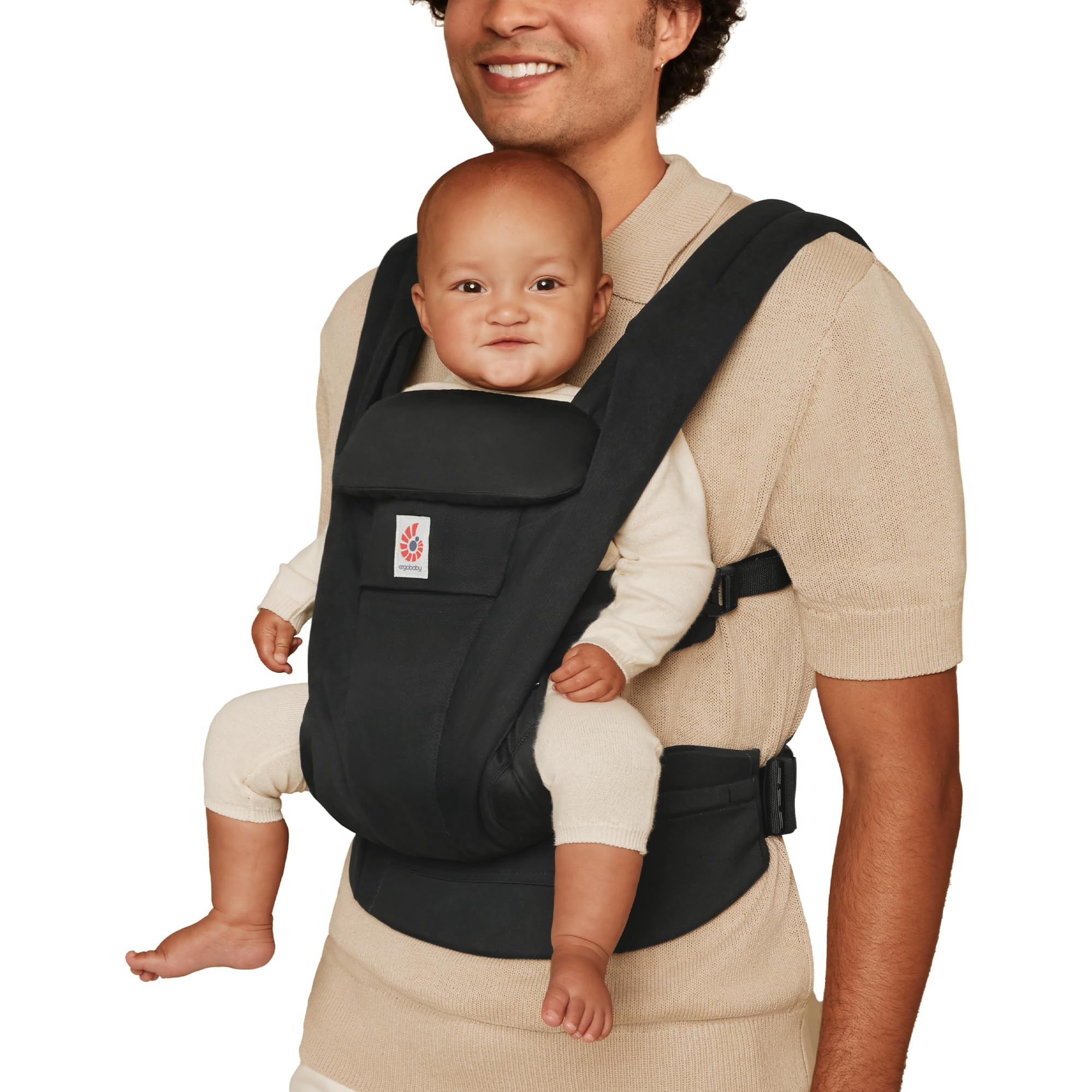 Ergobaby Omni Deluxe All Carry Positions Breathable Cotton Baby Carrier with Enhanced Lumbar Supp... | Amazon (US)