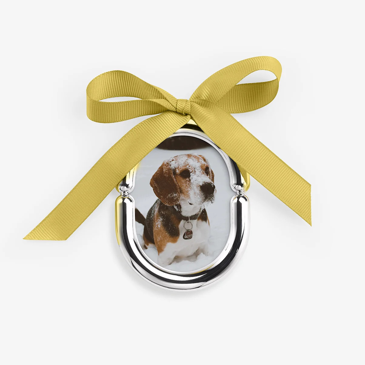 Chrome Frame Personalized Christmas Ornament | Artifact Uprising | Artifact Uprising