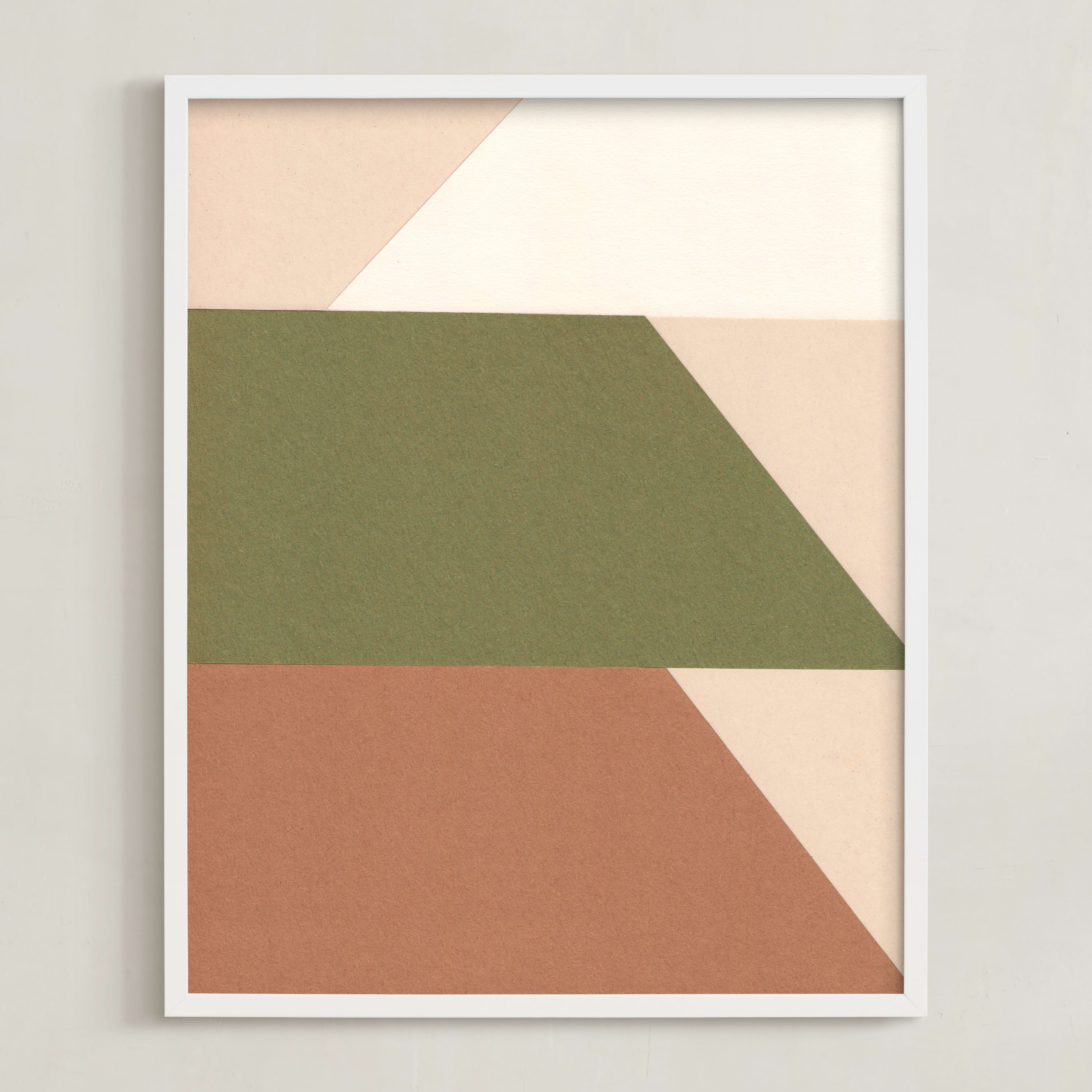 "Trapezoids" - Mixed Media Limited Edition Art Print by Elliot Stokes. | Minted