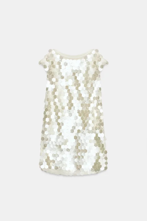 ZW COLLECTION SEQUIN MINI DRESS | Zara US