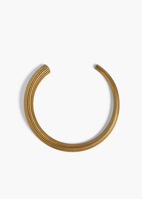 KHAITE - Santa Fe Necklace In Antique Gold | Khaite
