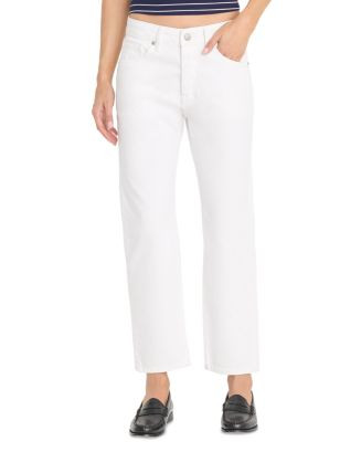 Vintage High Rise Straight Ankle Jeans in White001 | Bloomingdale's (US)