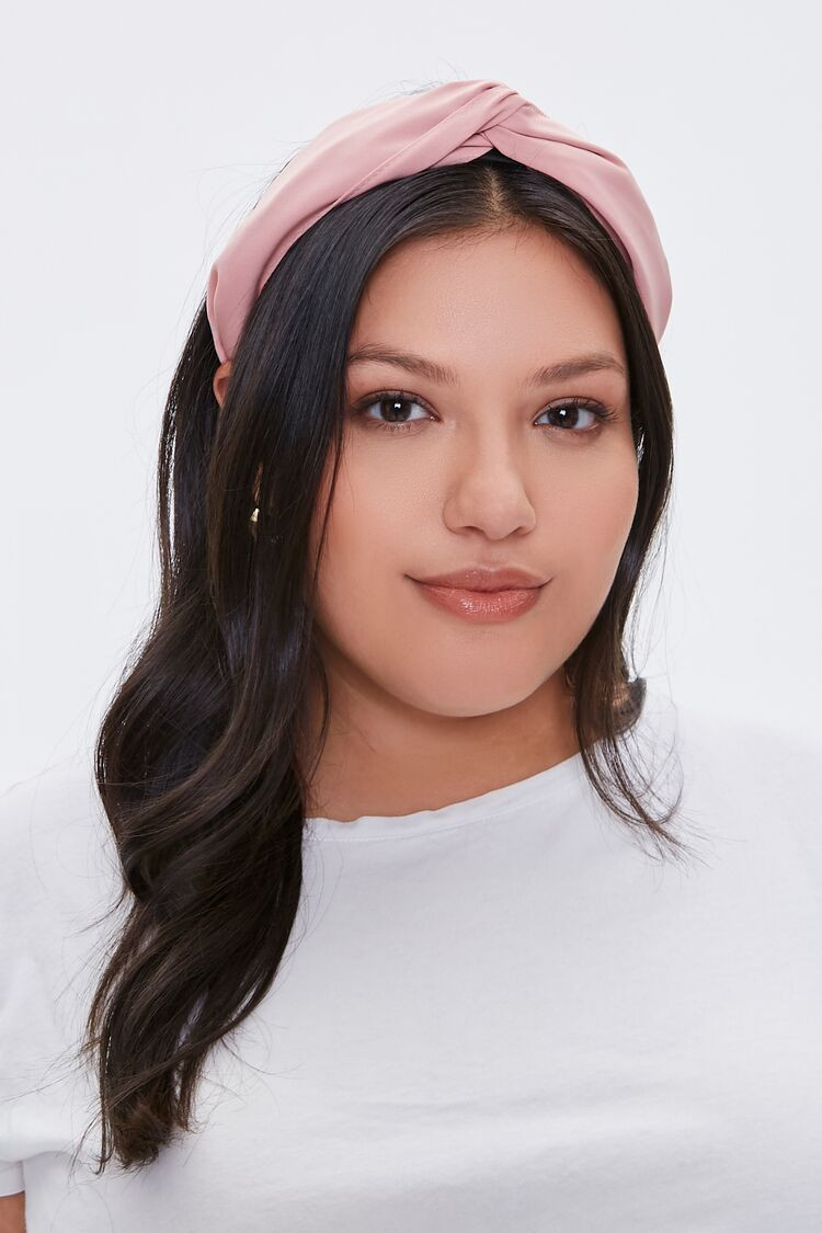 Twisted Headband in Pink | Forever 21 (US)