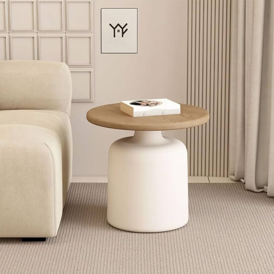 Coffee Table, Cream Style Solid Wood Coffee Table, Living Room Home Small Apartment, Simple Tea T... | Amazon (CA)