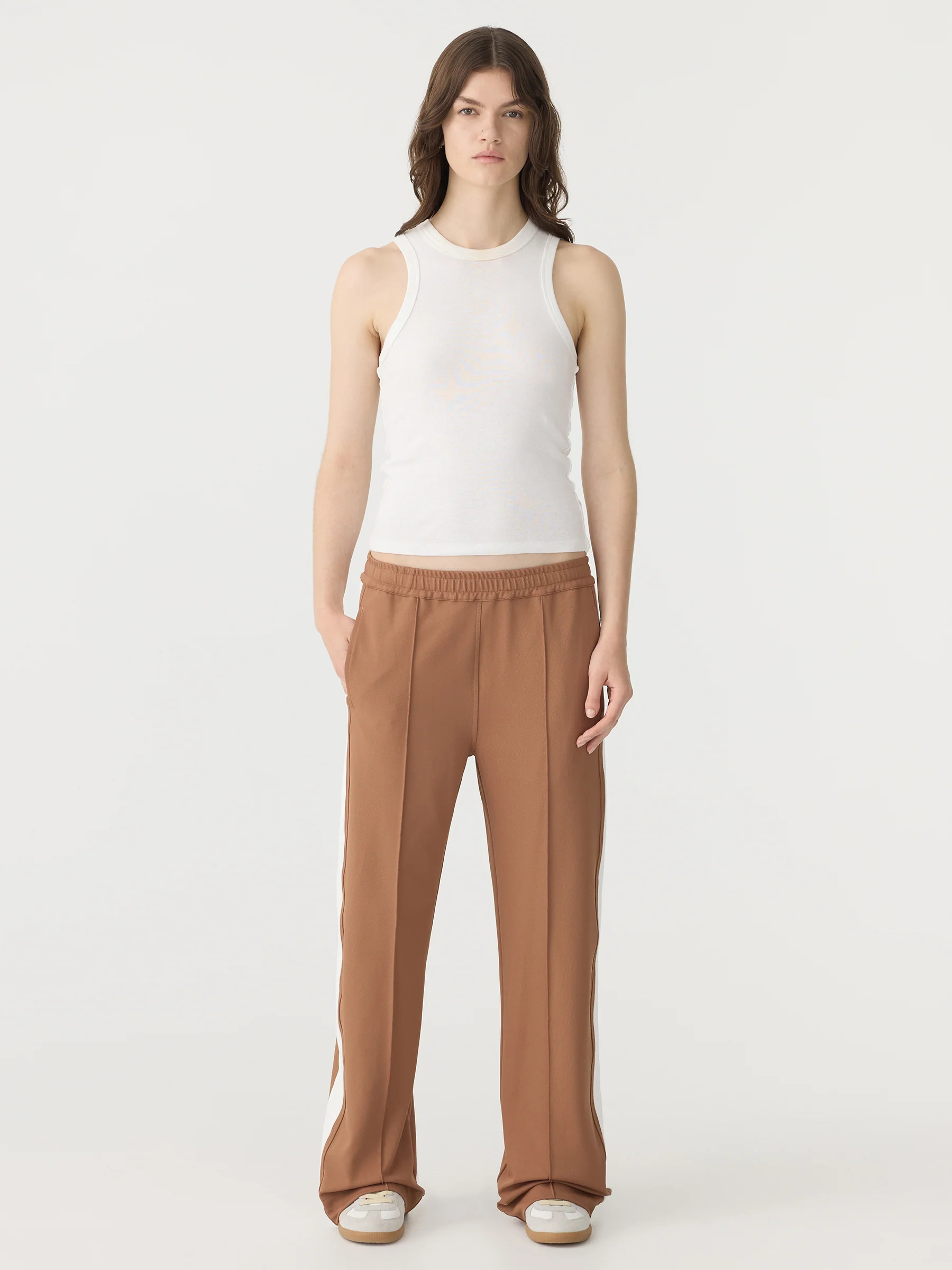 Twill Stripe Detail Pant | Bassike