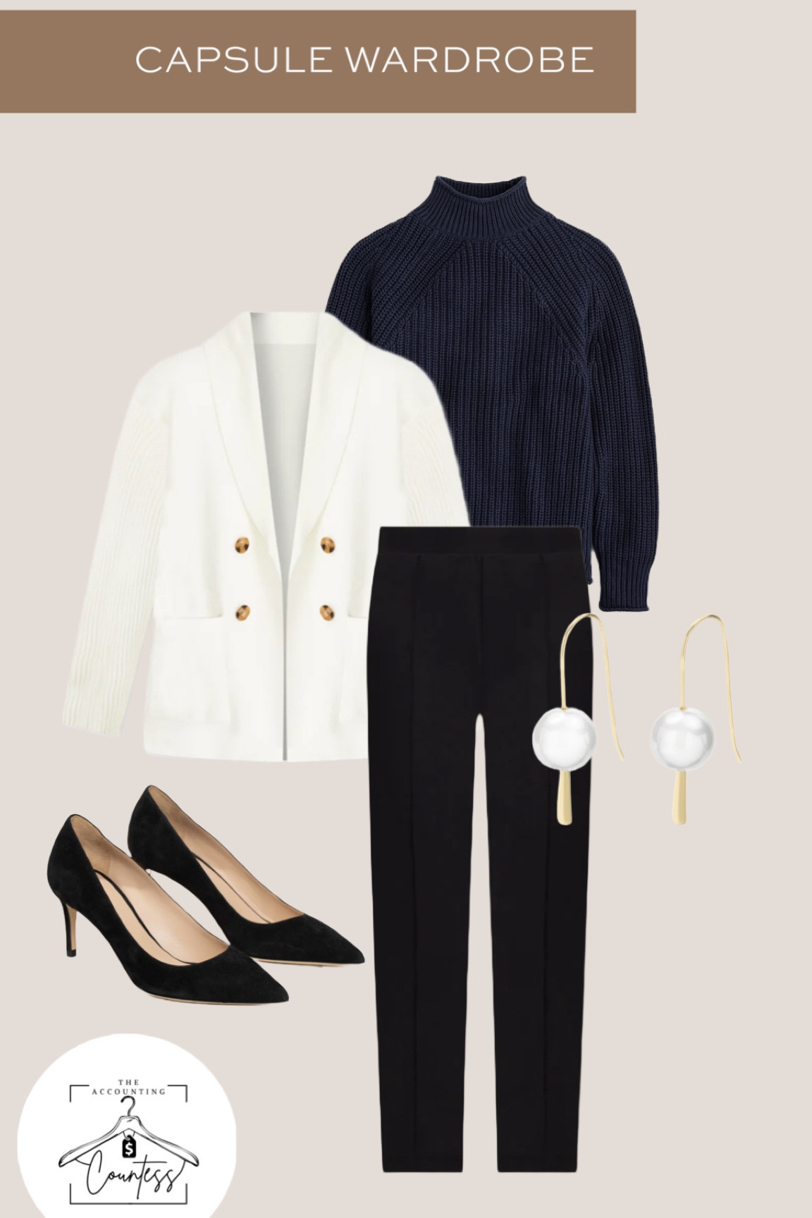 Winter capsule wardrobe 

#LTKworkwear