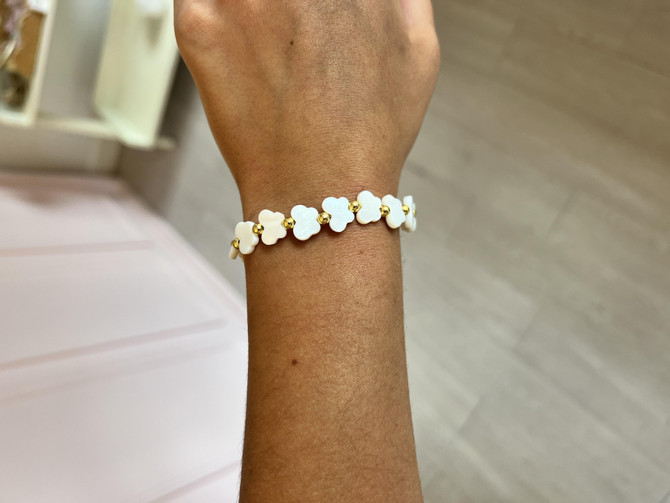 Myla - 6mm - Mother Of Pearl Butterfly - Bracelet | Lisi Lerch Inc