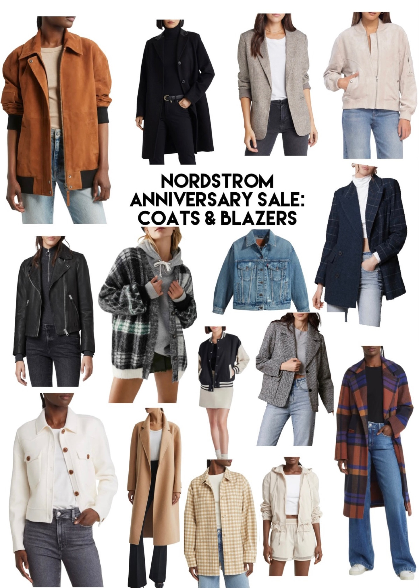 Nordstrom anniversary sale: coats , jackets & blazers 

#LTKxNSale #LTKsalealert #LTKunder100